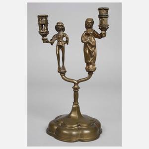 Paar Messingleuchter