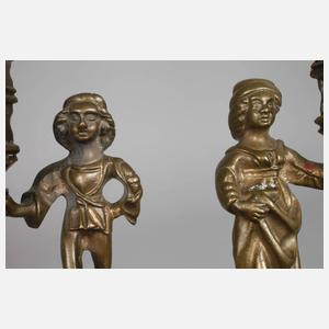 Paar Messingleuchter