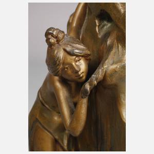 Louis und François Moreau, Am Wasserfall