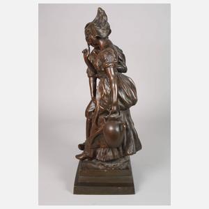 S. E. Görlin, auf dem Weg zum Brunnen