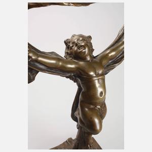 Victorin Sabatier, figürliche Tischlampe