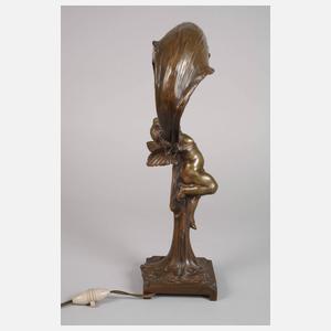 Victorin Sabatier, figürliche Tischlampe