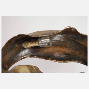 Victorin Sabatier, figürliche Tischlampe