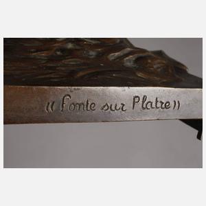 Victorin Sabatier, figürliche Tischlampe