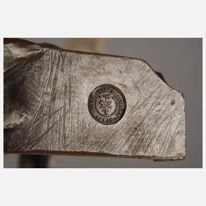 Victorin Sabatier, figürliche Tischlampe