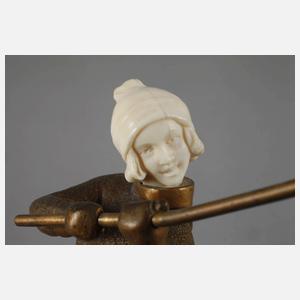 Louis Sosson, Eishockeyspielerin + Papiere im Expertisenordner