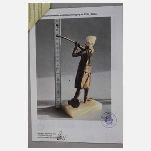 Louis Sosson, Eishockeyspielerin + Papiere im Expertisenordner