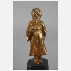 Chryselephantin Holländermädchen + Papiere im Expertisenordner