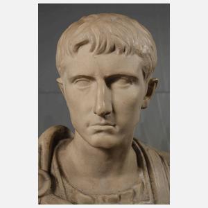 Büste römischer Kaiser Augustus