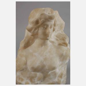 A. Müller, Relief weiblicher Halbakt