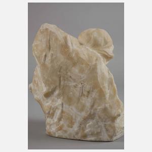 A. Müller, Relief weiblicher Halbakt