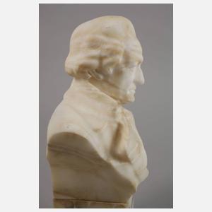 Goldscheider Wien Büste Goethe