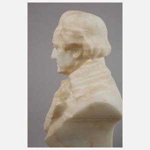 Goldscheider Wien Büste Goethe