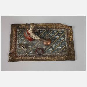 Paar Wiener Bronzen Bergmann