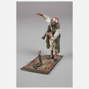 Paar Wiener Bronzen Bergmann