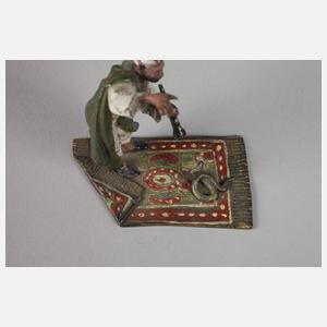 Paar Wiener Bronzen Bergmann