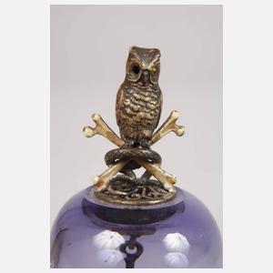 Wiener Bronze Glocke Memento Mori