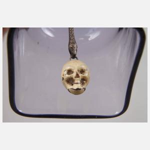 Wiener Bronze Glocke Memento Mori