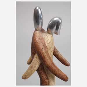 Zwei moderne Skulpturen