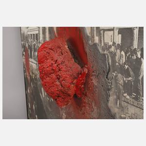 Wolf Vostell, "Das steinerne Herz"