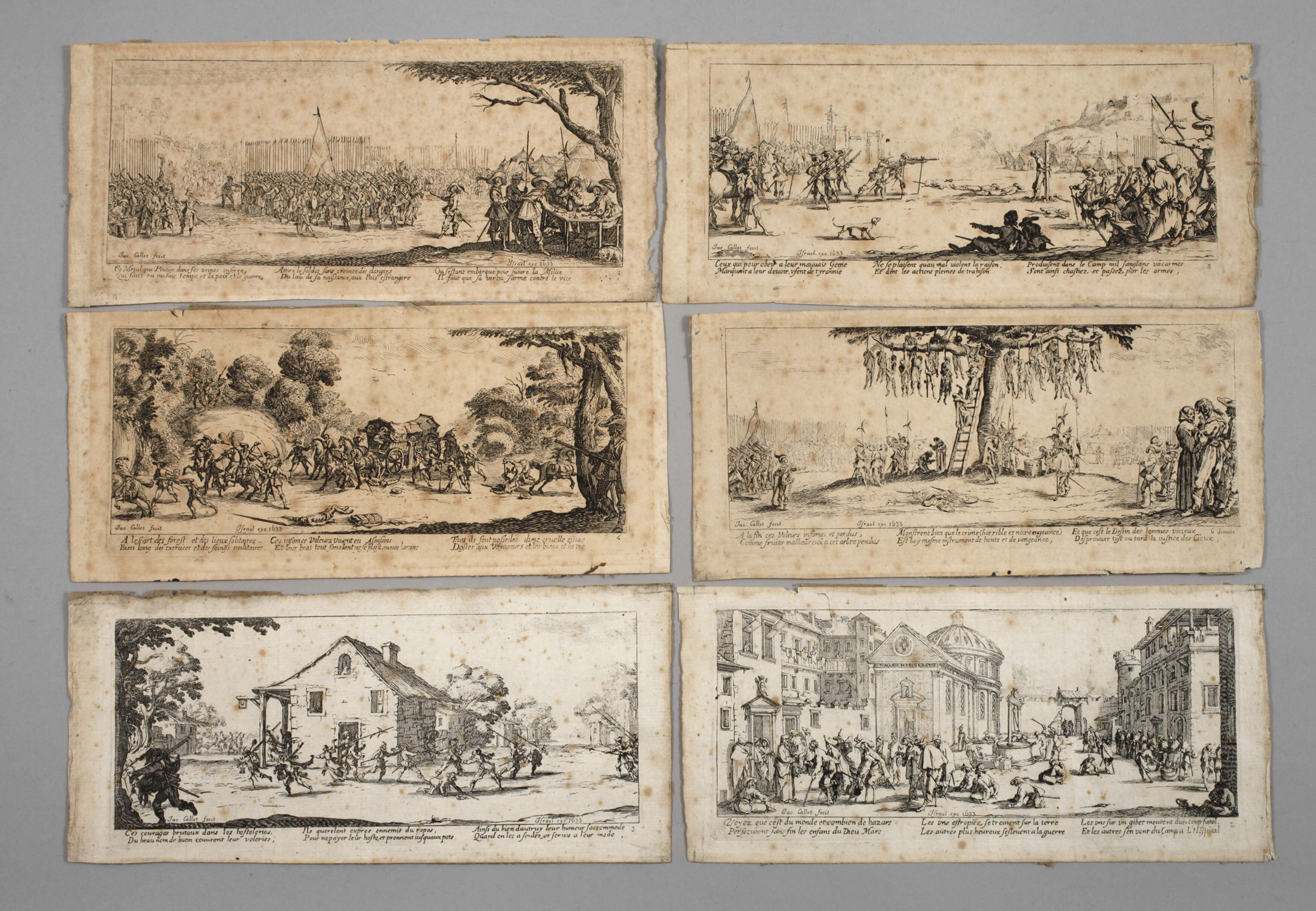 Jacques Callot, aus "Les Grandes Misères..."