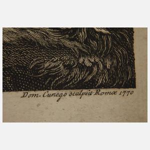 Domenico Cunego, "Apoll und Silen"