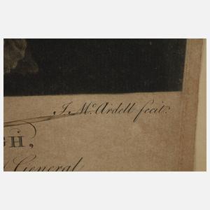 James MacArdell, Bildnis General John Leslie