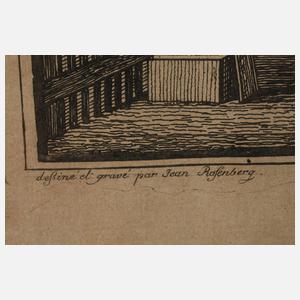 Johann G. Rosenberg, Die Klosterstraße in Berlin