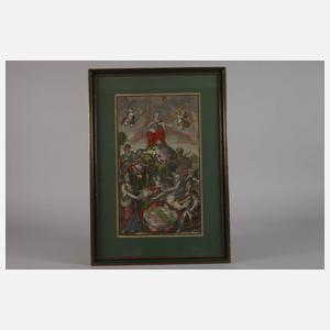 Matthäus Seutter, Titelblatt Atlas Geographicus