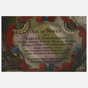 Matthäus Seutter, Titelblatt Atlas Geographicus