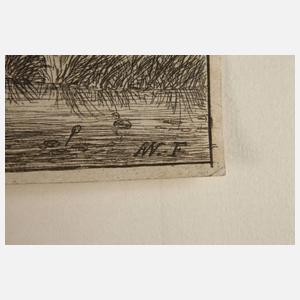 Anthonie Waterloo, Der schräg wachsende Baum