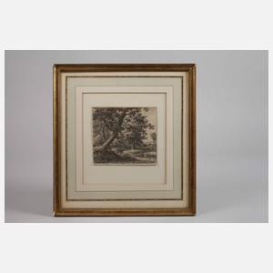 Anthonie Waterloo, Der schräg wachsende Baum