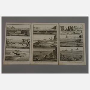 Konvolut aus "Peches de Mer"