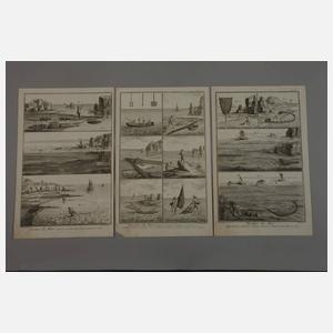 Konvolut aus "Peches de Mer"