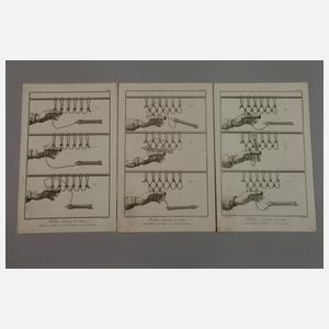 Konvolut aus "Peches de Mer"