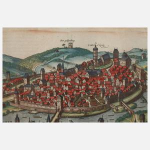 Franz Hogenberg, Ansicht von Schwäbisch Hall