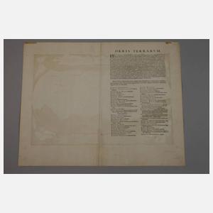 Franz Hogenberg, Weltkarte