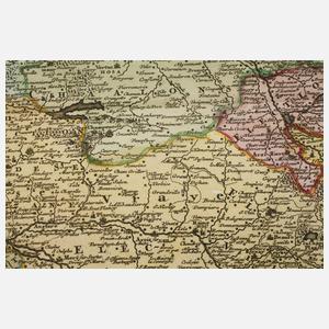 Johann Baptist Homann, Kupferstichkarte Champagne