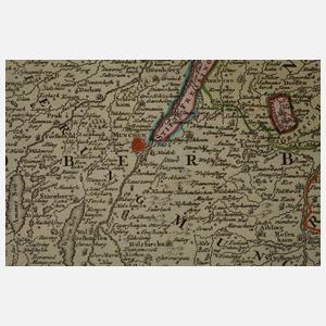 Johann Baptist Homann, Kupferstichkarte Bayern