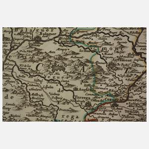 Johann Baptist Homann, Kupferstichkarte Katalonien