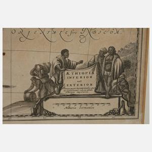 John Ogilby, Karte südlicher Teil von Afrika