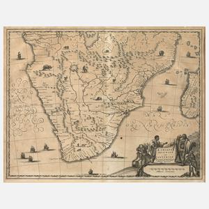 John Ogilby, Karte südlicher Teil von Afrika