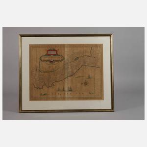 Guiljemus Blaeuw, Kupferstichkarte Peru