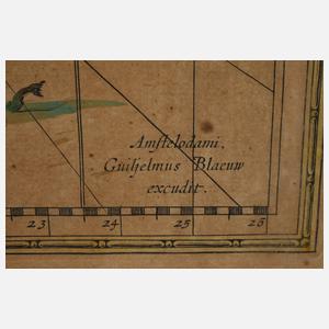 Guiljemus Blaeuw, Kupferstichkarte Peru