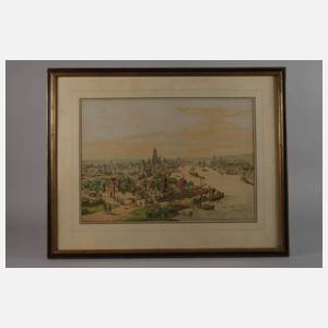 Peter Becker, Ansicht von Frankfurt am Main