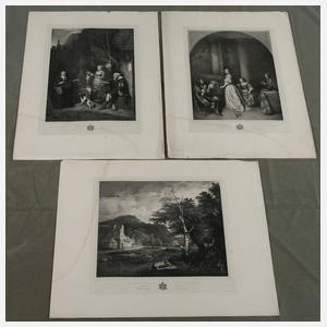 Großes Konvolut Galeriestiche