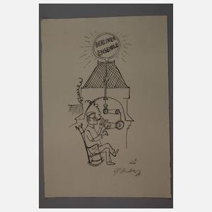 Herbert Sandberg, Paar Graphiken Bertolt Brecht