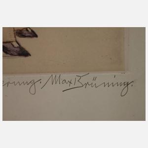 Max Brüning, "Der violette Pyjama"