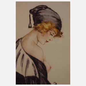 Max Brüning, "Der violette Pyjama"