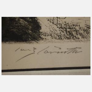 Prof. Lovis Corinth, "Perseus und Andromeda"